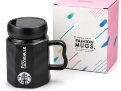 Taza Redonda Simil Starbuks Ceramica RM46-13