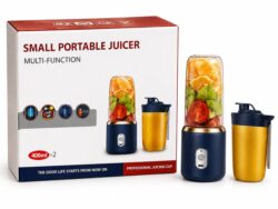 Licuadora Portatil Small Portable Juicer RM37-19 2×1 400ml