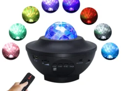 Proyector Parlante Luz Nocturna Con Control Suono AYV0259