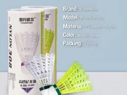 Pack x 3 Pelota Badminton Nylon B-310 DD-81032
