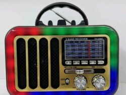 Radio Portatil Con Linterna Super Bass YS-229BT