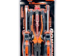 Set x4 Destornillador Alicate Con Puntas Magnetizada Tester MS-24002 B263495