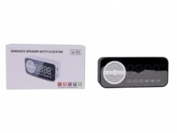Reloj Radio Negro Suono ACC0276