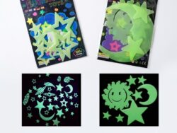 Pack de 12 Estrellas Galaxia Fluorescente Glow Stick NC6502