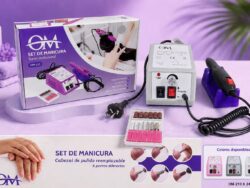 Torno de Uñas OM Set de Manicura Profesional OM-210