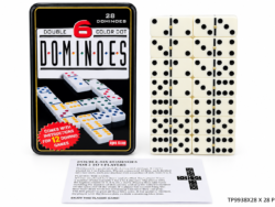 Juego de Mesa Domino Double 6 Color Dot TP9938