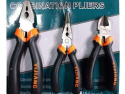 JUEGO DE PINZAS ALICATES x3pcs D-040071
