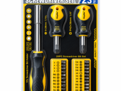 Set 23 Piezas 3 Destornilladores + Puntas HD-89021