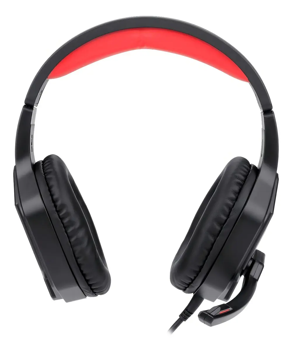 Auriculares Gamer Redragon Themis 2 (H220) negro y rojo - Imagen 4