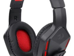 Auriculares Gamer Redragon Themis 2 (H220) negro y rojo