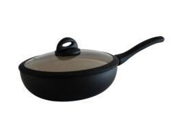 Wok Beige Anti Adherente Cool Bazar 26cm HS8004-26