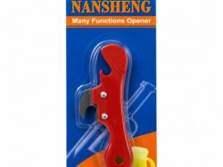 Abrelatas Mini Rojo En Blister Azul AR1134