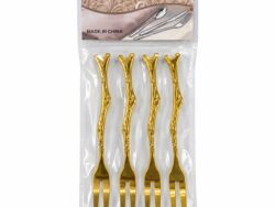 Pack x 4 Tenedores Chicos Minis Stainless RRT-128