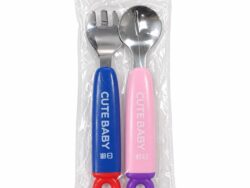 Pack x 2 Cuchara + Tenedor Para Bebe Cute Baby RM28-23