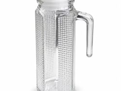 Jarra de Vidrio con Tapa de Plastico 1 Litro WS035-1B