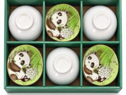 Set x 6 Cuencos Para Sushi Arroz Panda RM45-42