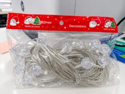 Luces led Esfera Trasparente LN-039