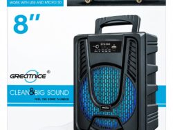 Parlante Bluetooth 8 GTS-1830