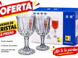 Copas De Vidrio Tornasolado Gris RM42-76