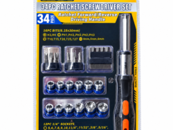 Set de 34 Piezas Destornillador Varias Puntas HD-89001 Heydke