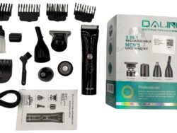 Kit de Aseo Daling 5 en 1 DL-1729 Cortapelo Afeitadora Recargable