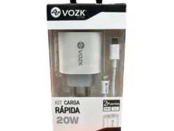 Cargador Carga Rapida 20W V-CAR4007 Iphone a Tipo C Vozk