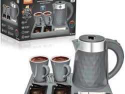 Set Pava Hervidor Electrico 2 Lt RAF R.7924 1500w con Bandeja