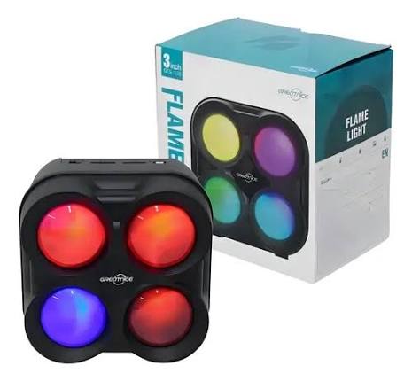 Parlante Bluetooth Portatil Greatnice Flame Lights GTS-1835 RM36-7