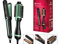SET COMBO NITSUK PLANCHA + SECADOR PELO CPO-7+PLN-7