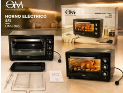Horno Eléctrico De Mesa OM 45Litros Con sus Accesorios OM-T045