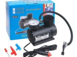 Mini Compresor De Aire 300 PSI Dc12v Caja Celeste