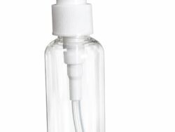 Botella de plastico recargables de 50ml para jabon liquido 3x12 cm capacidad: 50ml