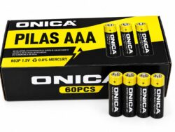 Pila AAA Onica Caja X60 1.5v Zinc Carbon 0% Mercurio OA-PA003