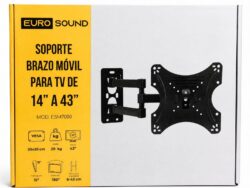 Soporte de brazo movil para TV Sound 14"a 43" ESM7000
