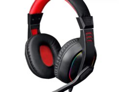 Auricular Gamer Redragon Ares H120 RGB P2 + Adaptador 3.5mm