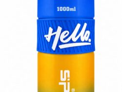 Botella deportiva Plastico Hello 1000ml G275-03