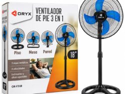 Ventilador de pie 3 en 1 Oryx de 18" OR-F318