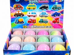 Paquete de 12 bombas de baño con juguetes sorpresa D-46558