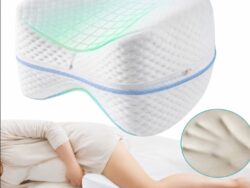 Almohada Ortopedica Para Piernas y Rodillas De Espuma Viscoelastica DL2155