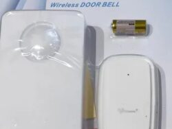 Timbre Inalambrico A Bateria Blanco VV4