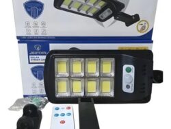 Reflector Led Solar Jortan 400W Sensor Movimiento HT-400W8P