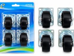 Ruedas Giratorias Para Carritos Muebles 0893