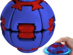 Pelota Antiestres Giratoria 3D Juguete Sensorial KD79