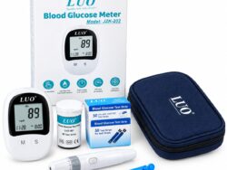 Kit de Medidor De Glucosa En Sangre LUO JZK-202