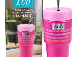 Vaso Termico 2 EN 1 Autocebante 700ML Inoxidable LU-43017
