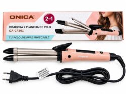 Rizadora y Plancha de pelo 2 en 1 Onica OA-CP201