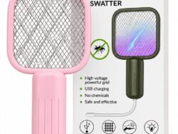 Lampara Mata Mosquitos Electrica Uv Recargable USB E-1010