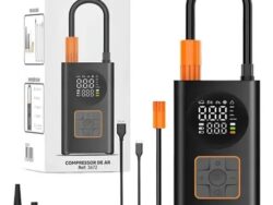 compresor de aire portatil digita inflador inalambrico 3672