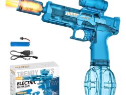 Pistola De Agua Electrica recargable por USB Super Gun JN-1000