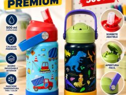BOTELLA TERMICA INFANTIL 500ML SOLBETE PICO PREMIUN RM45-54